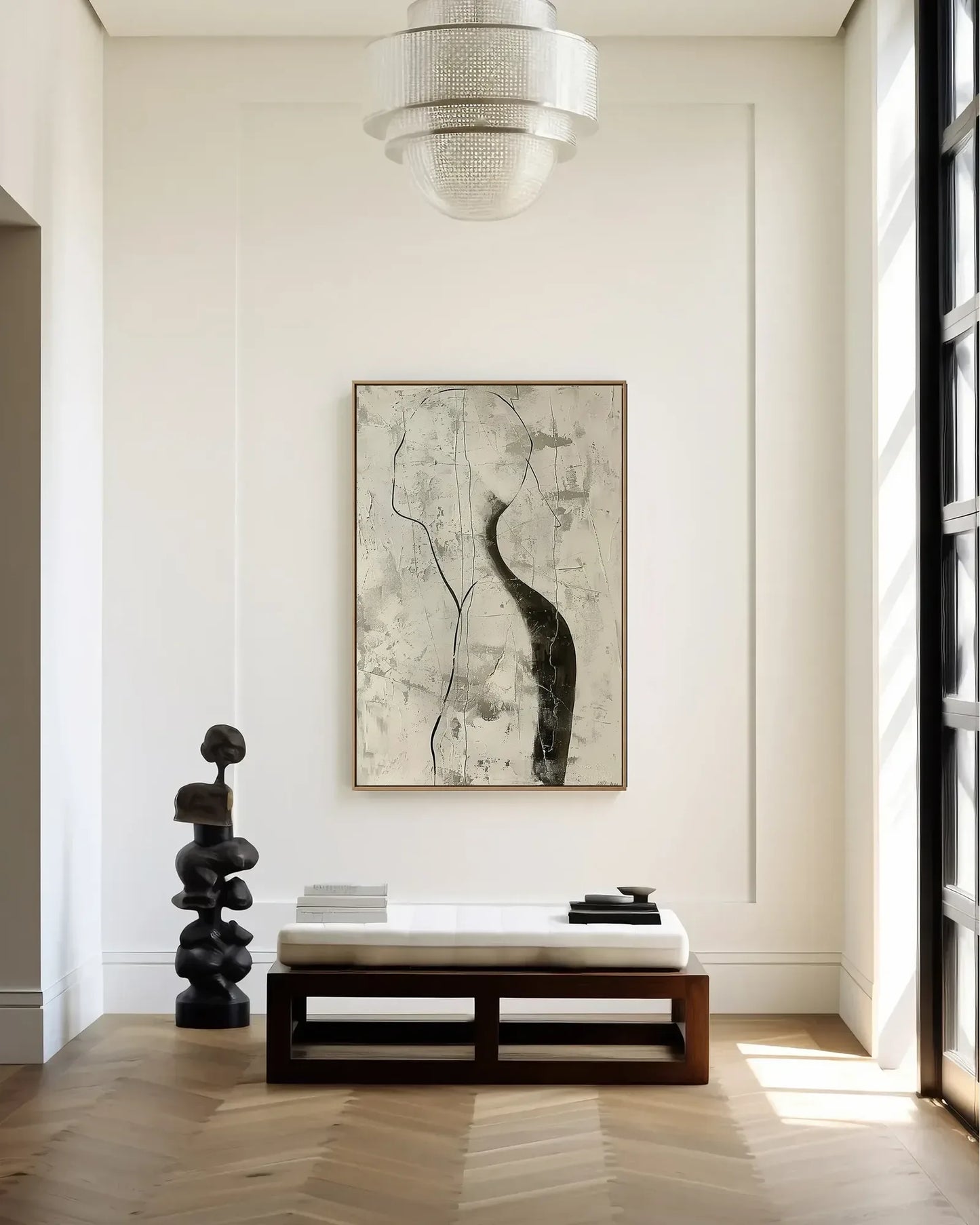 Textured Minimalist Canvas Painting No.020