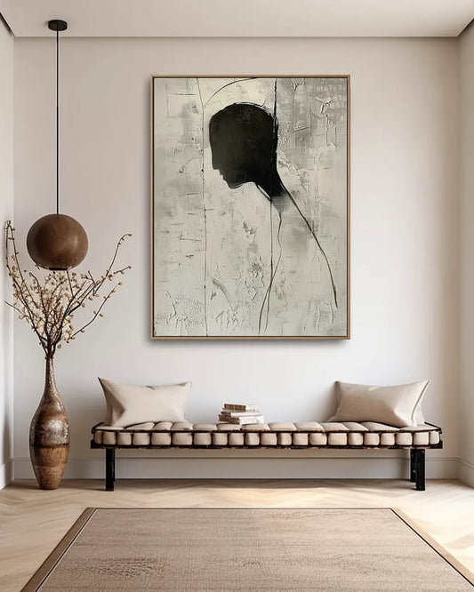 Textured Minimalist Wall Decor No.019