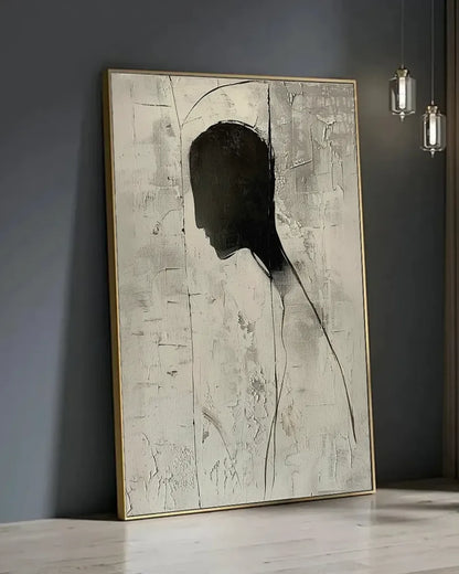 Textured Minimalist Wall Decor No.019