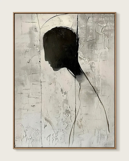 Textured Minimalist Wall Decor No.019