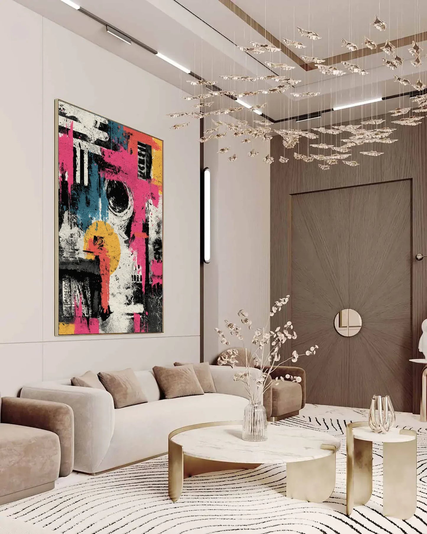 Urban Graffiti Canvas Painting No.088