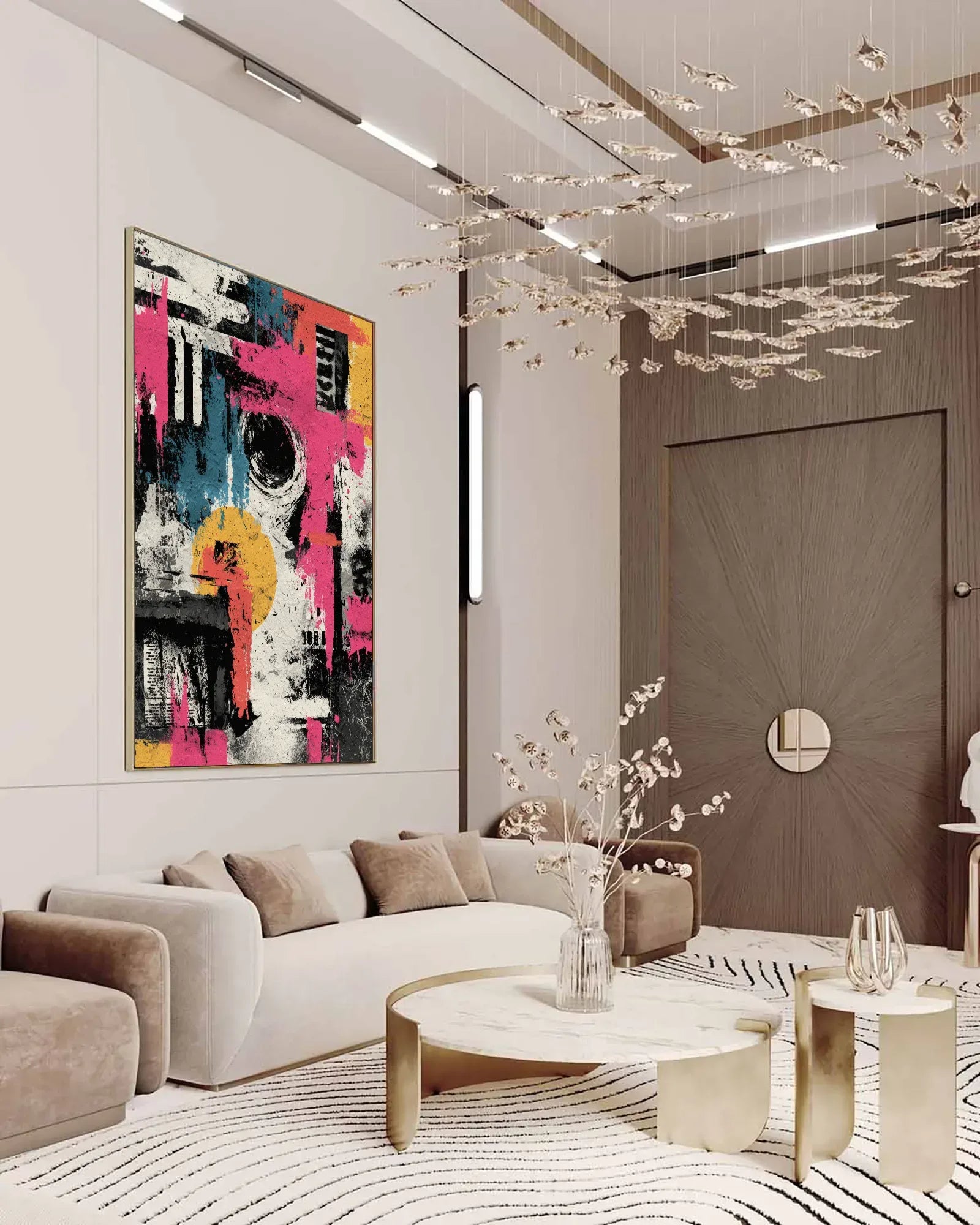 Urban Graffiti Canvas Painting No.088