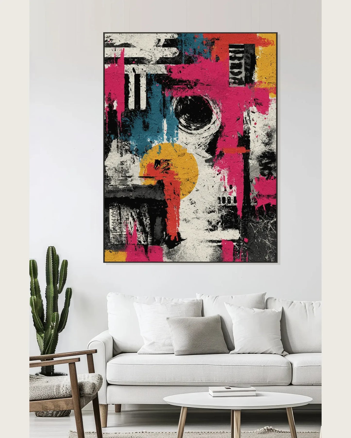 Urban Graffiti Canvas Painting No.088