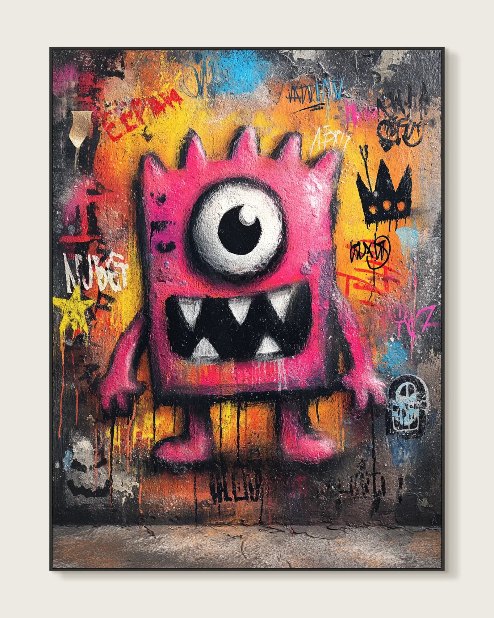 Urban Graffiti Wall Art No.085