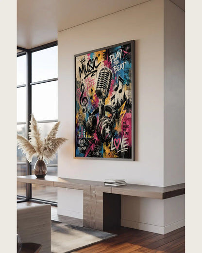 Urban Street Canvas Painting No.076