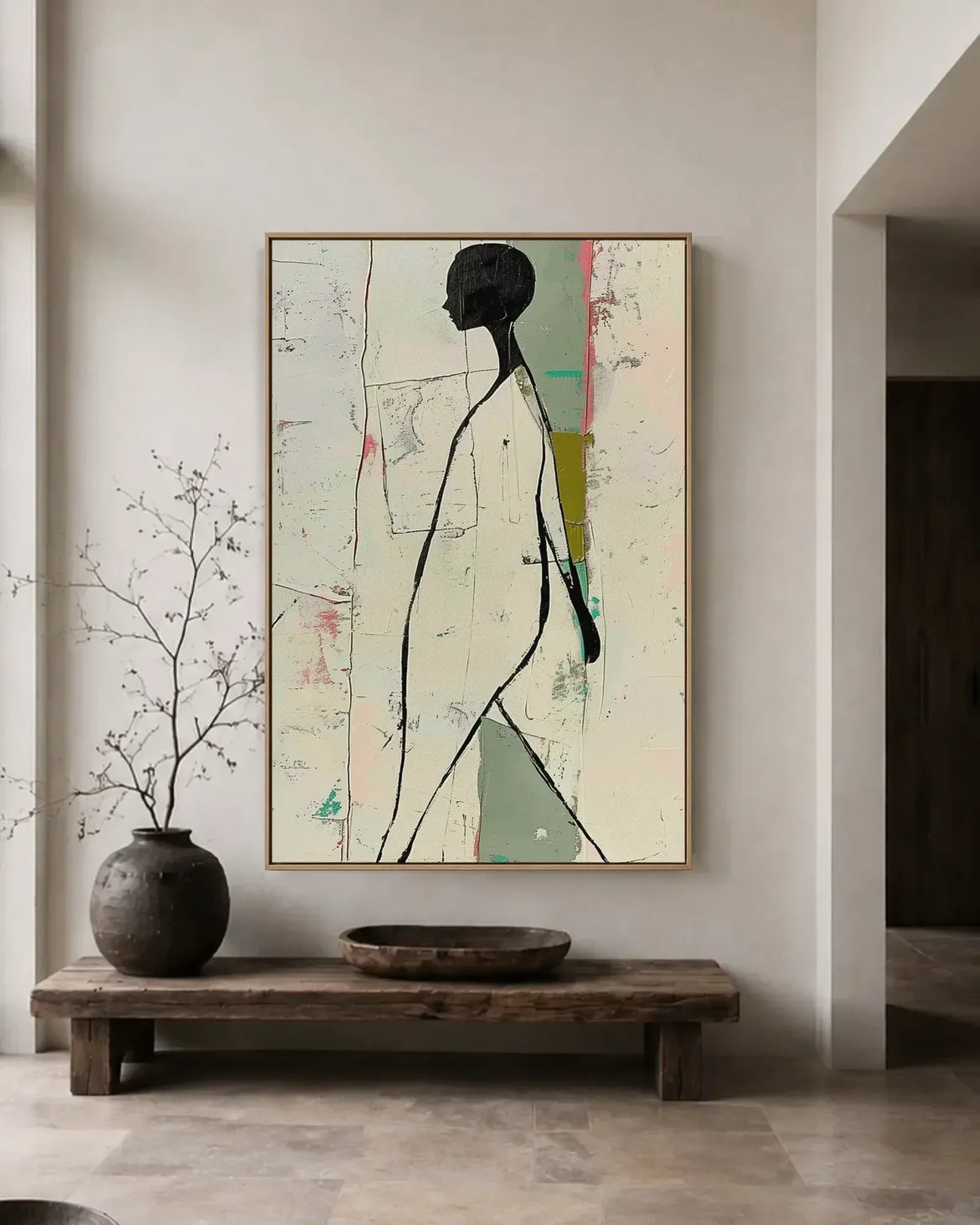 Wabi Sabi Minimalist Artwork No.043