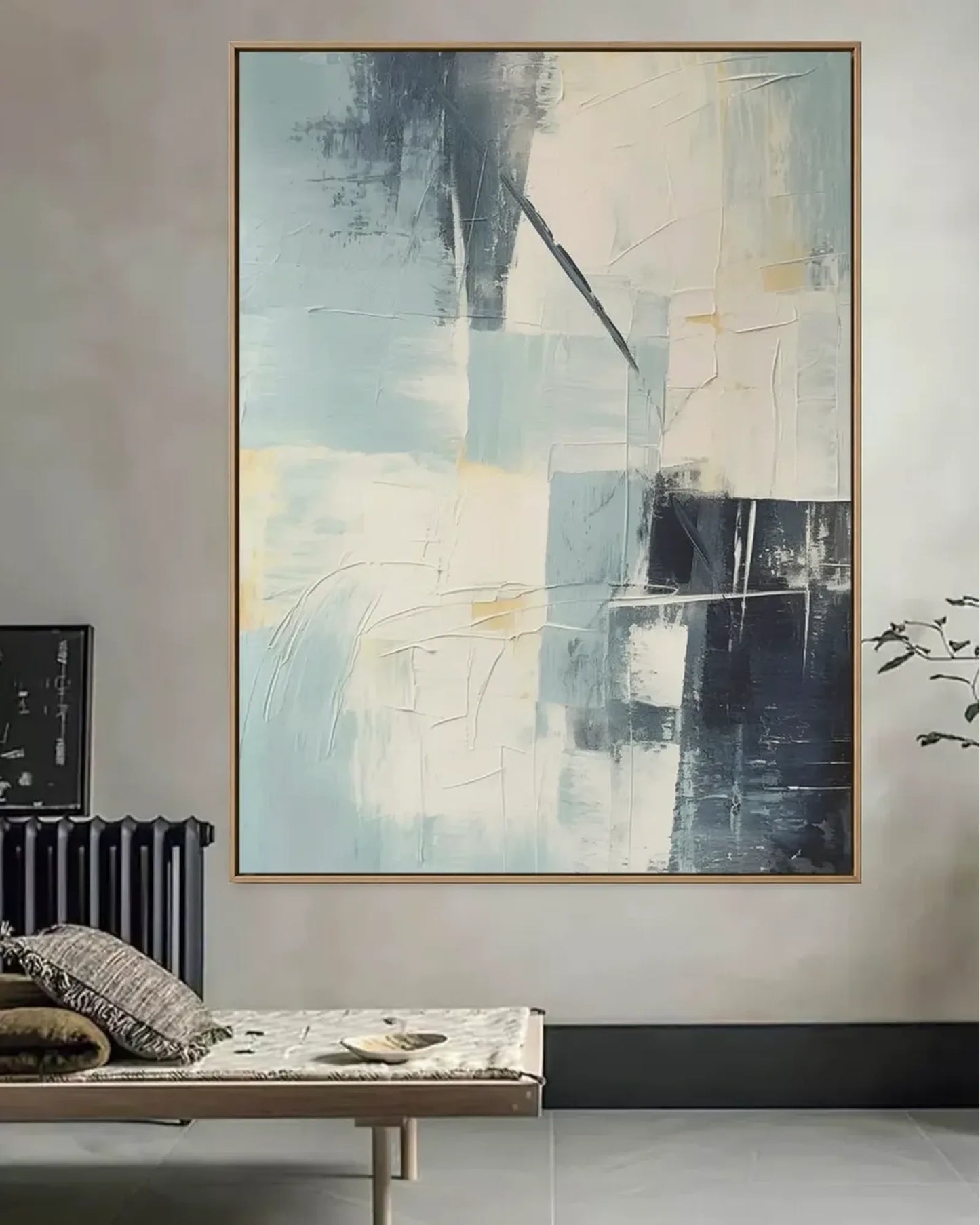 Wabi Sabi Minimalist Canvas Painting No.045
