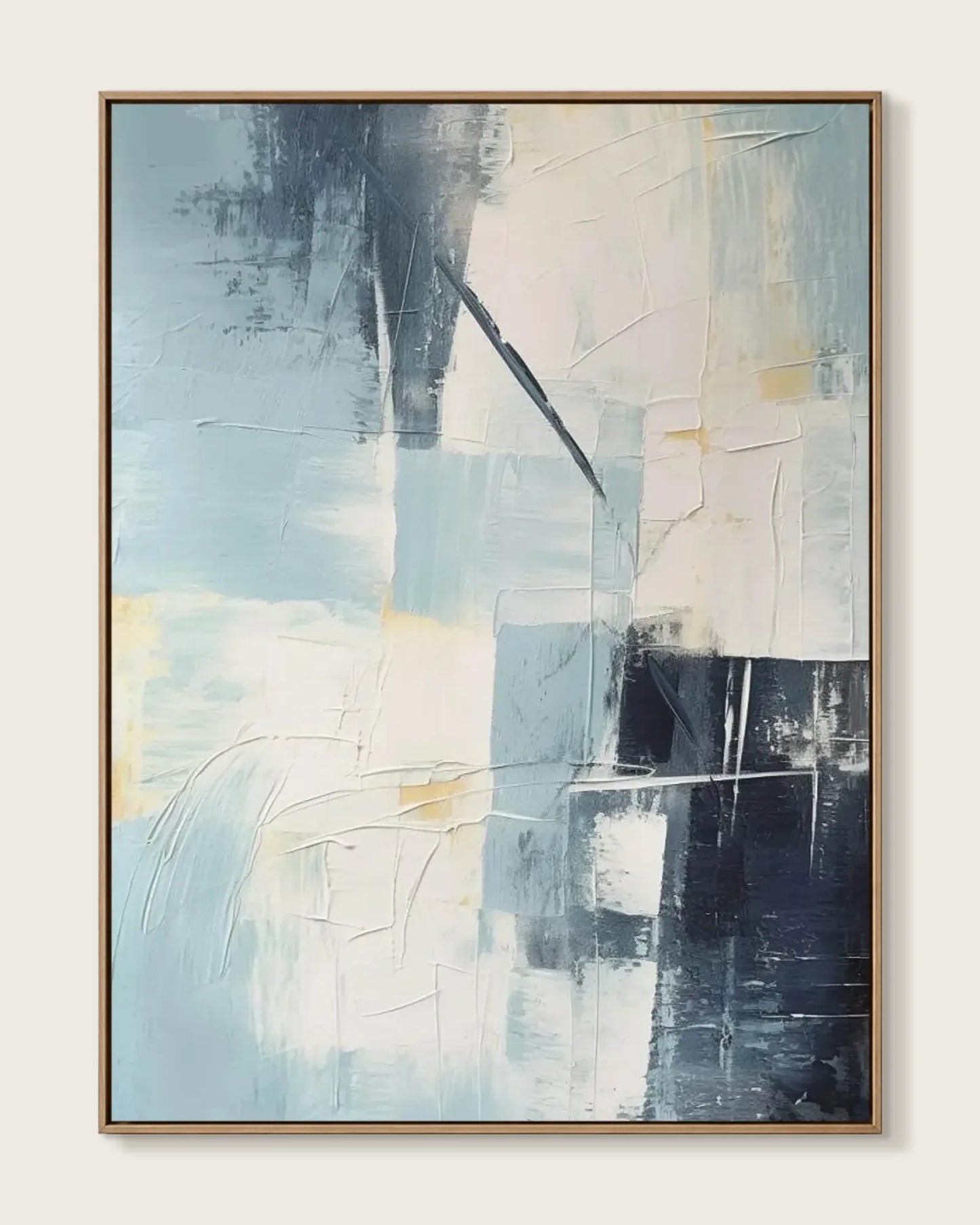 Wabi Sabi Minimalist Canvas Painting No.045