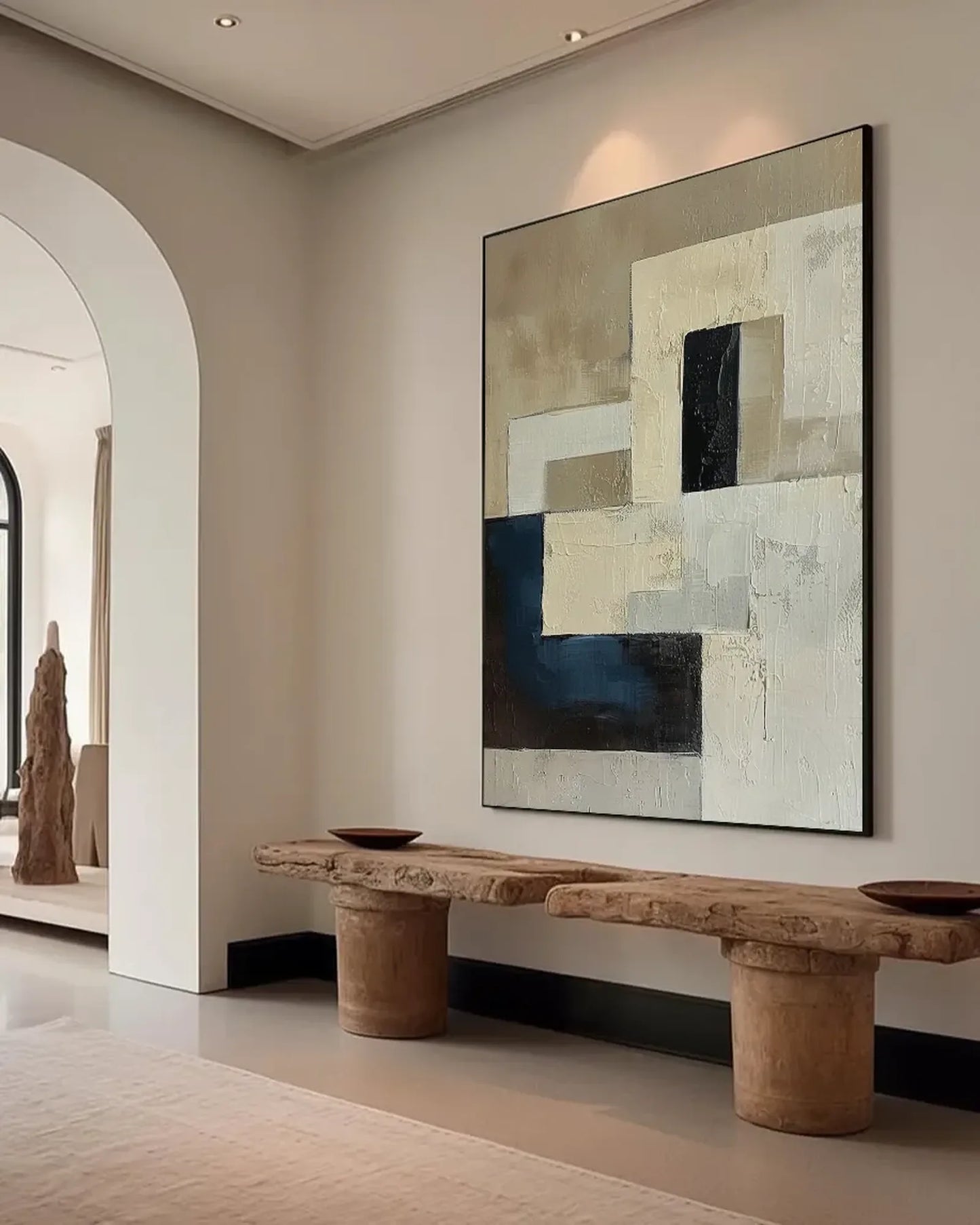 Wabi Sabi Minimalist Wall Art No.041