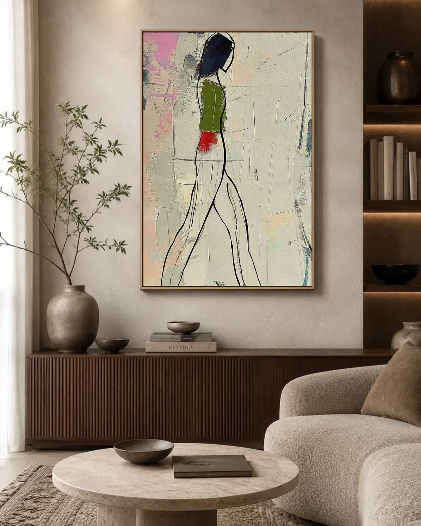 Wabi Sabi Minimalist Wall Decor No.044
