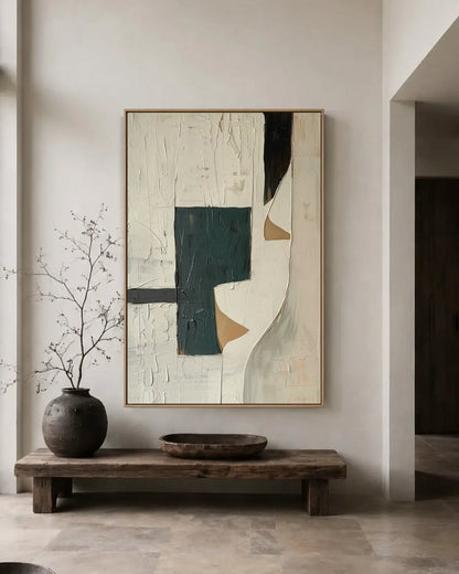 Warm Abstract Wabi Sabi Wall Art No.061