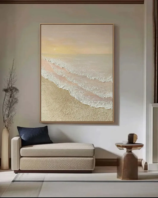 Warm Abstract Wabi Sabi Wall Decor No.064