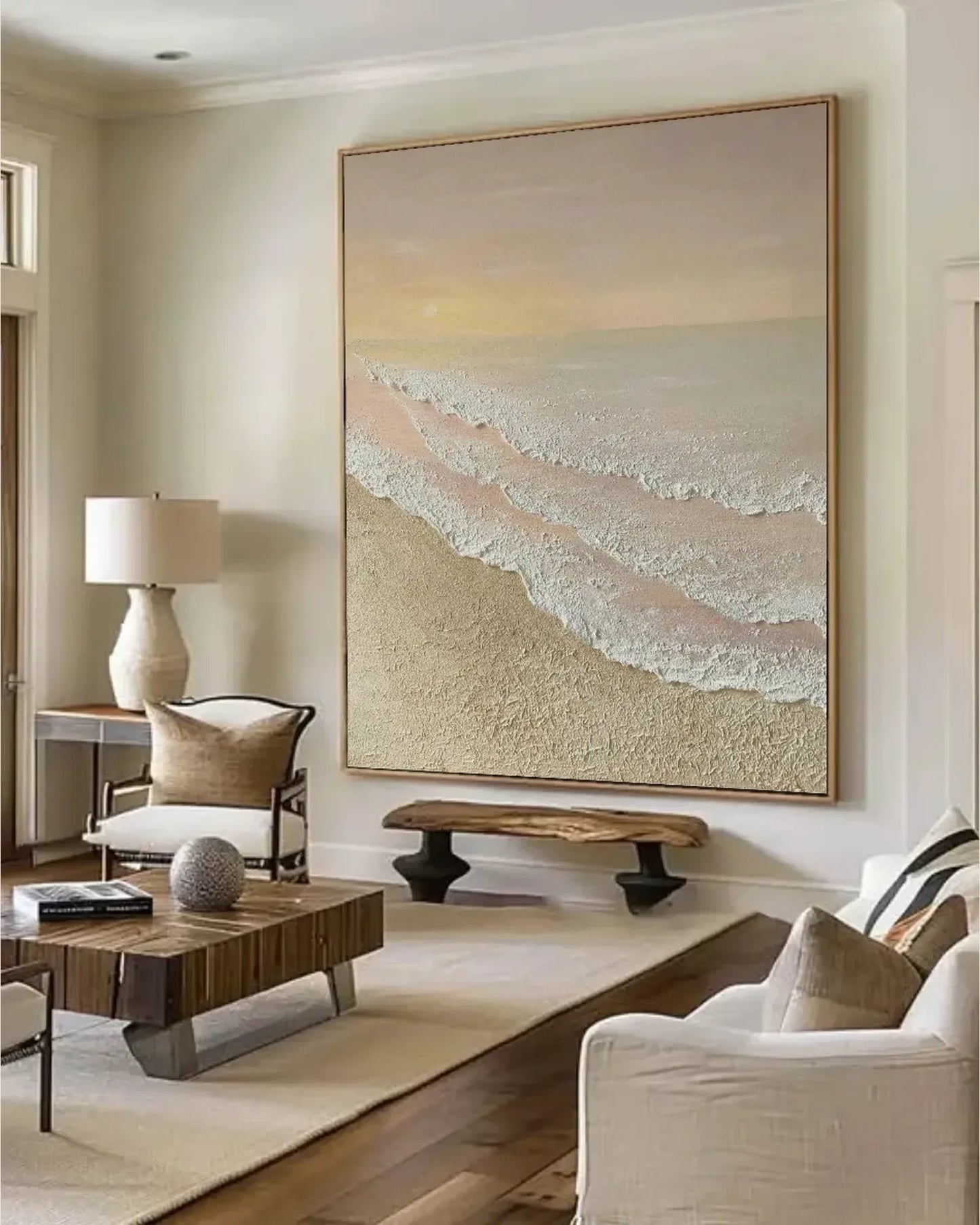 Warm Abstract Wabi Sabi Wall Decor No.064