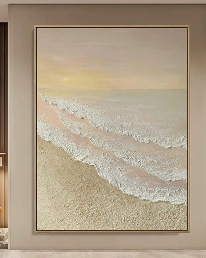 Warm Abstract Wabi Sabi Wall Decor No.064