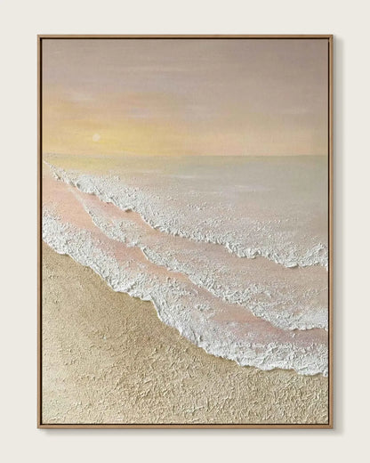 Warm Abstract Wabi Sabi Wall Decor No.064