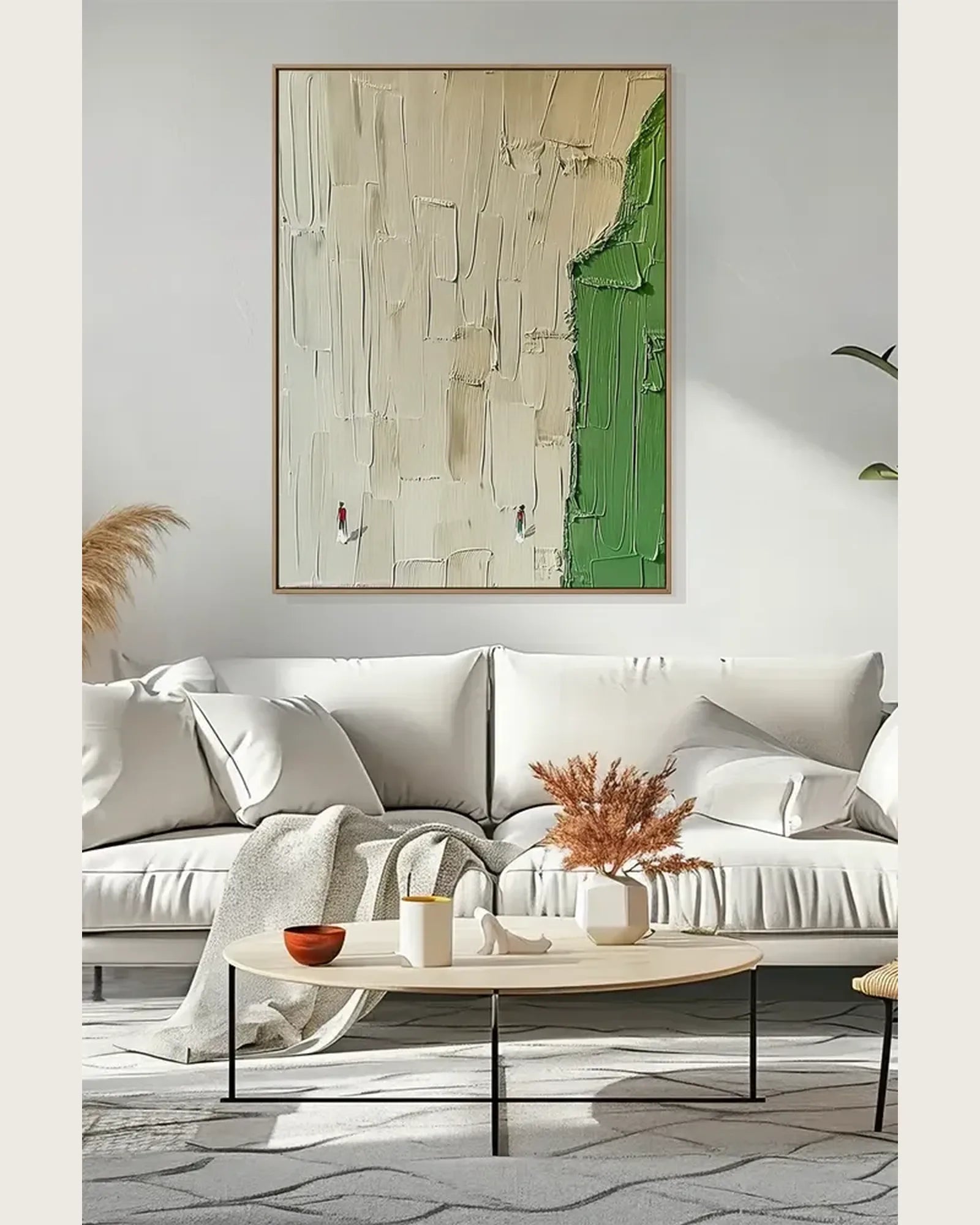 Warm Neutral Minimalist Wall Decor No.054