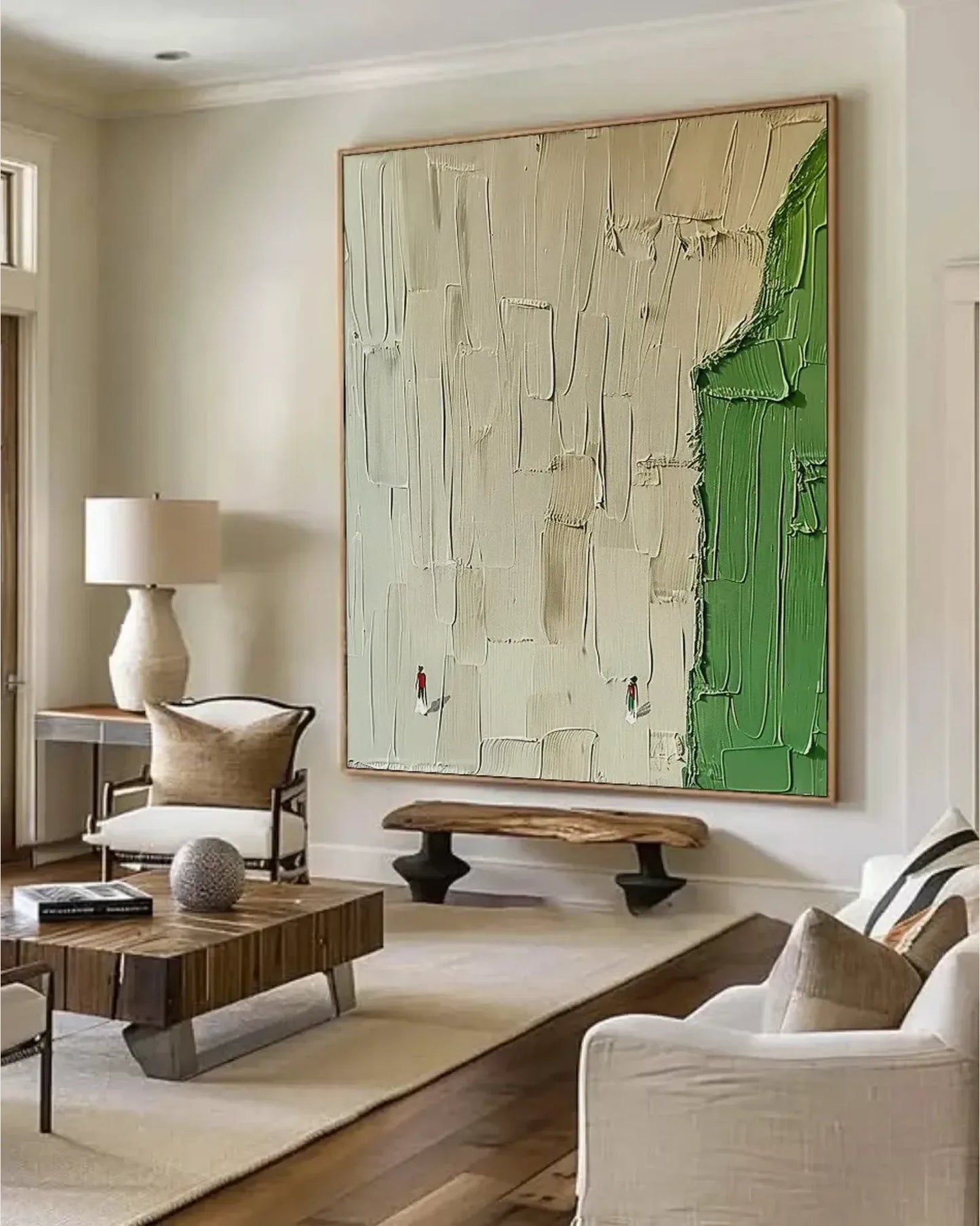Warm Neutral Minimalist Wall Decor No.054