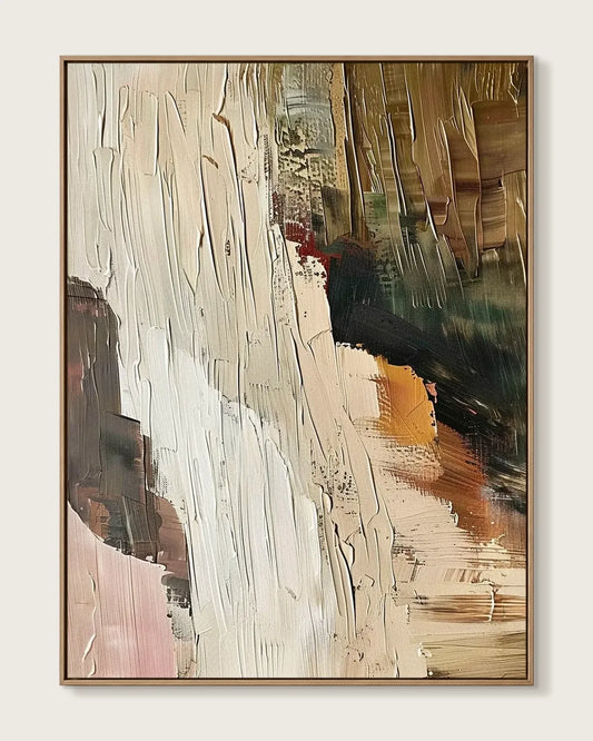 Warm Neutral Wabi Sabi Artwork No.028