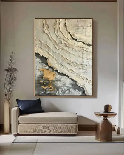 Warm Neutral Wabi Sabi Wall Art No.026