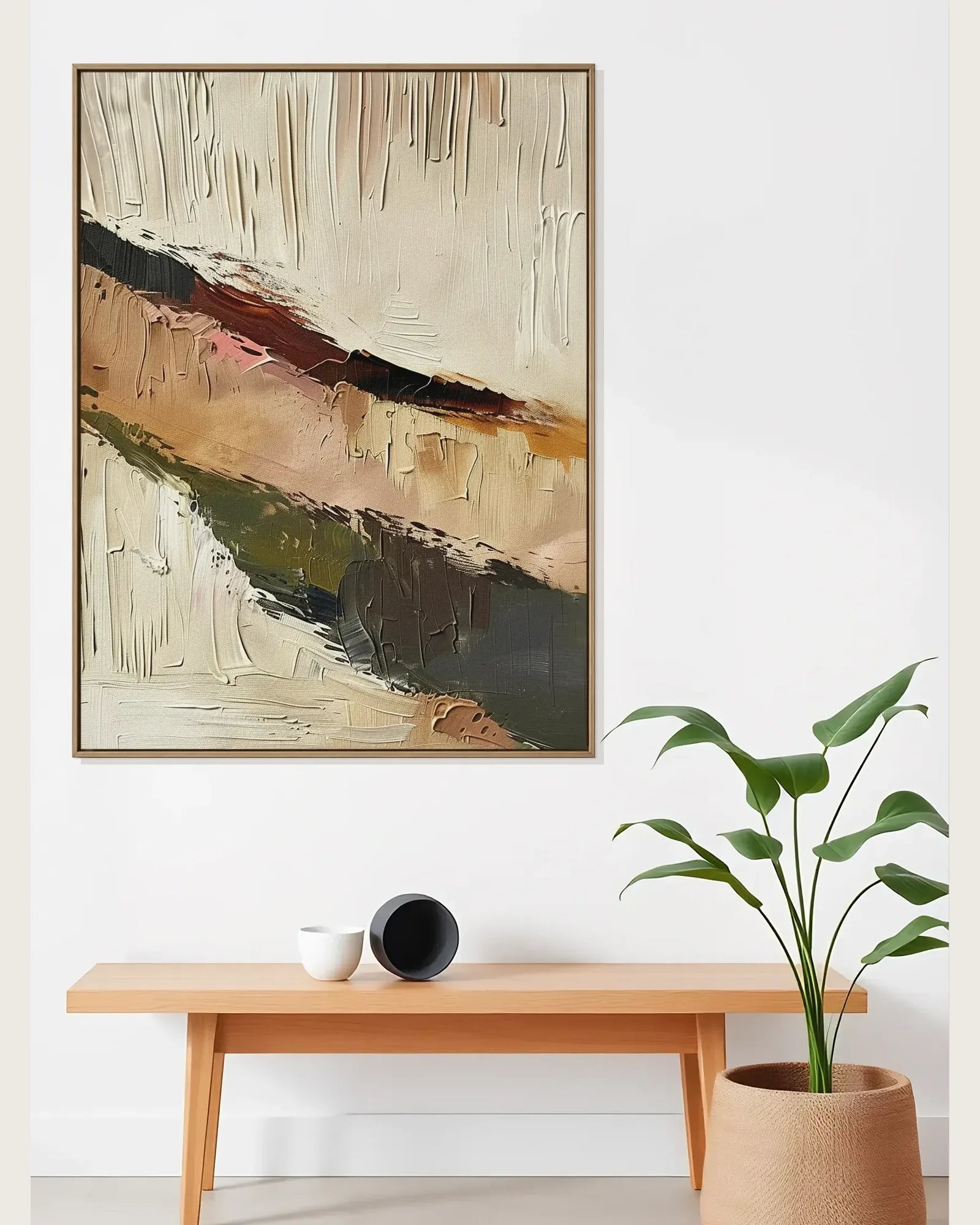 Warm Neutral Wabi Sabi Wall Decor No.029