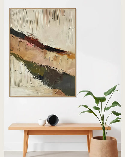 Warm Neutral Wabi Sabi Wall Decor No.029