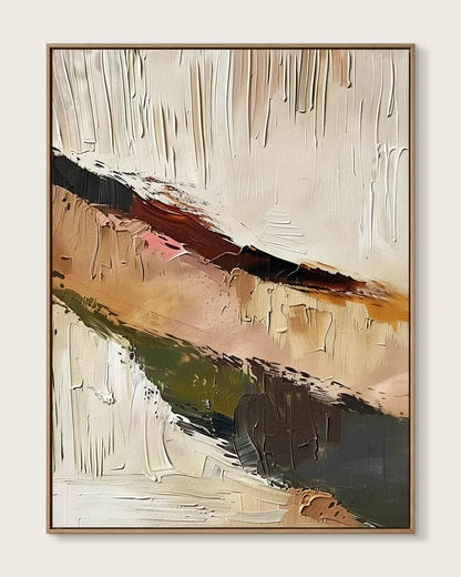 Warm Neutral Wabi Sabi Wall Decor No.029