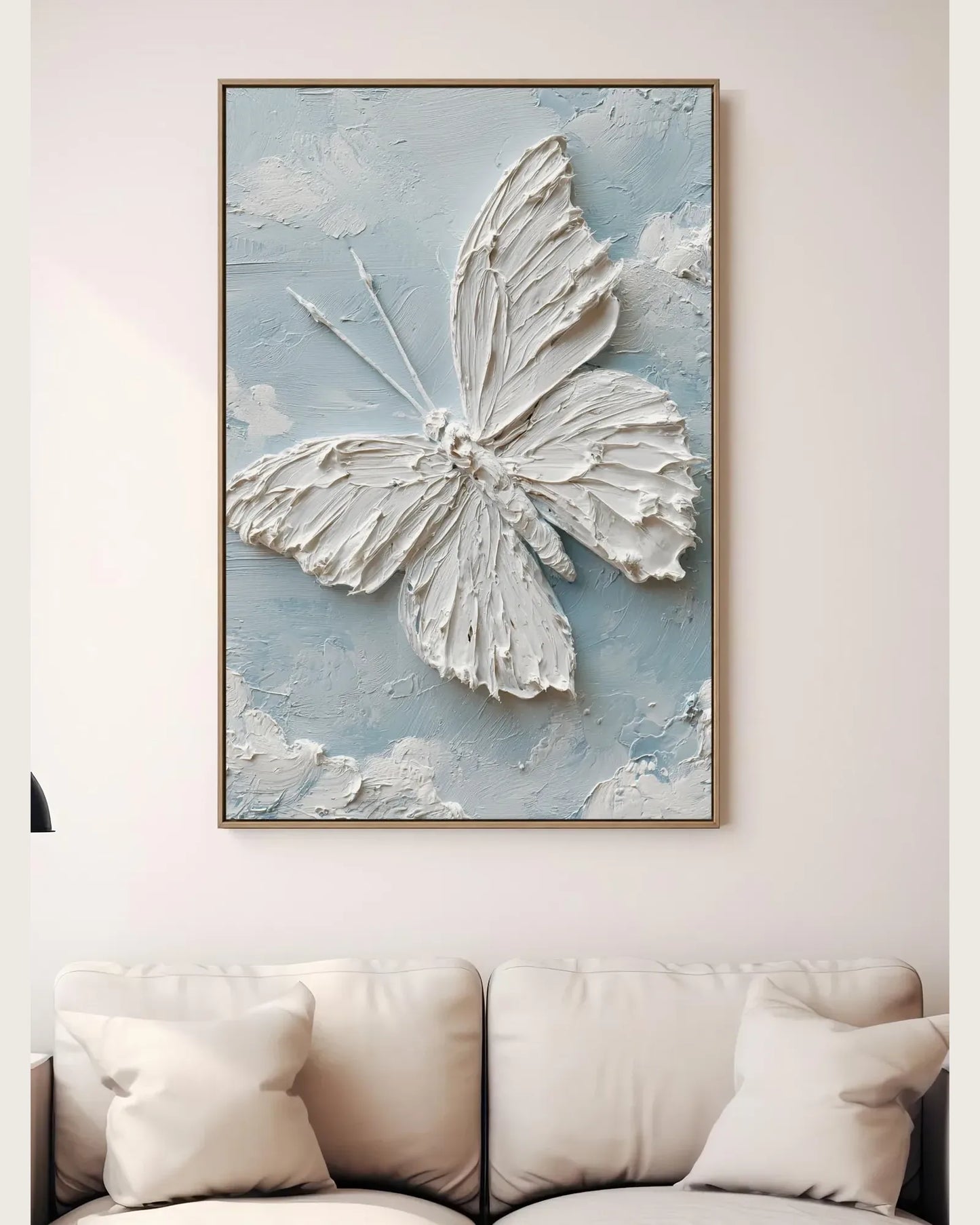White Butterfly Artwork No.072