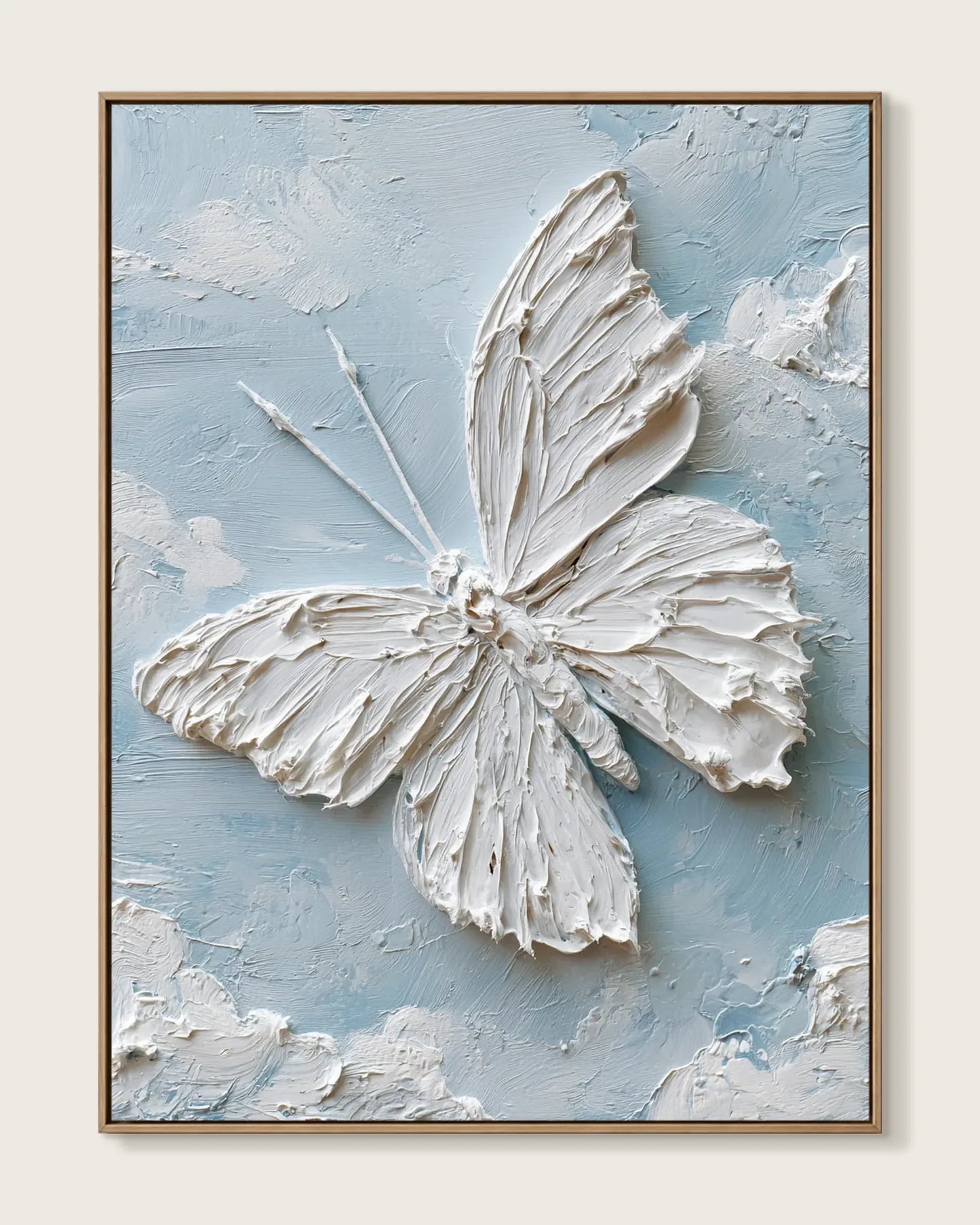 White Butterfly Artwork No.072