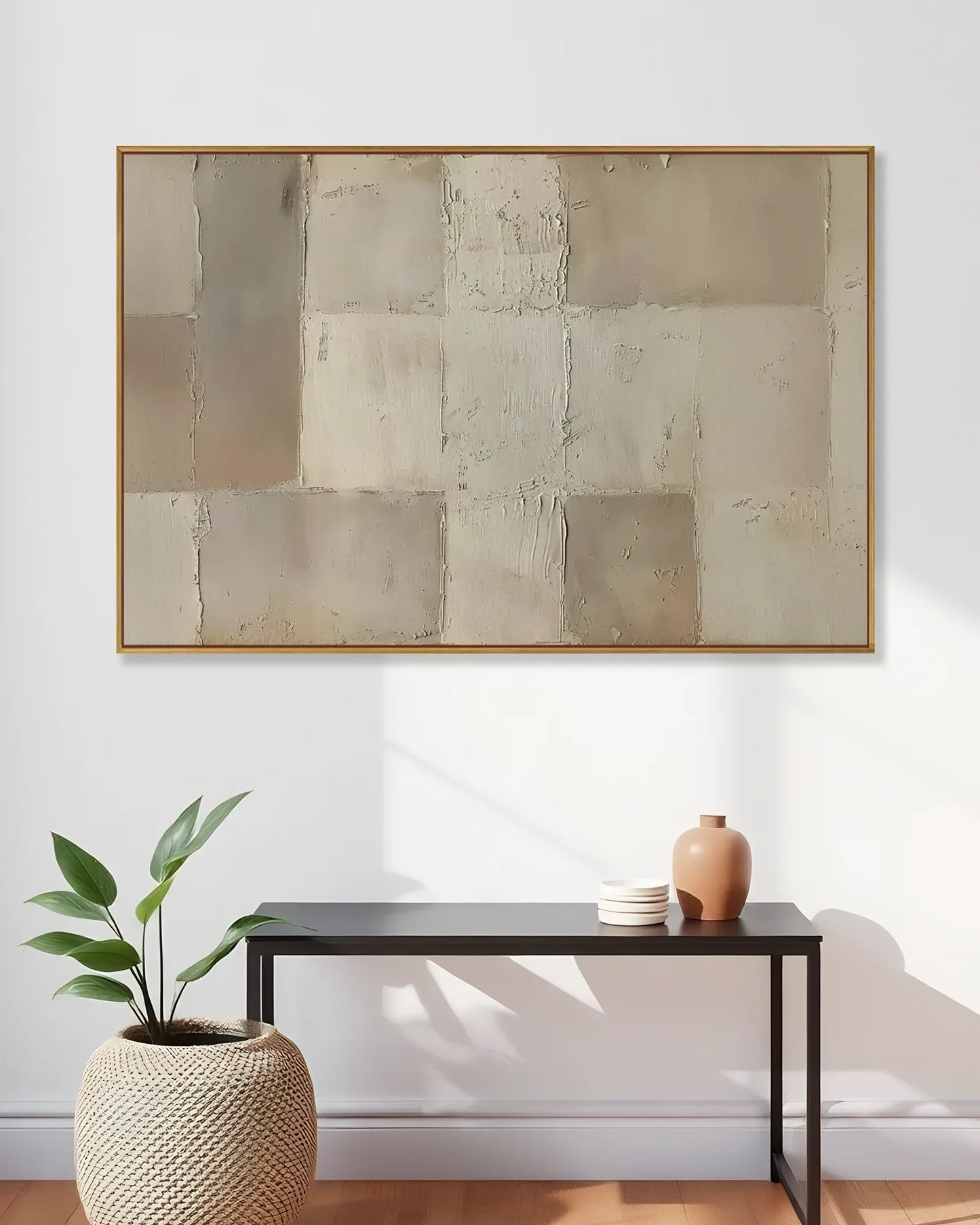 Wide Abstract Wabi Sabi Artwork No.184