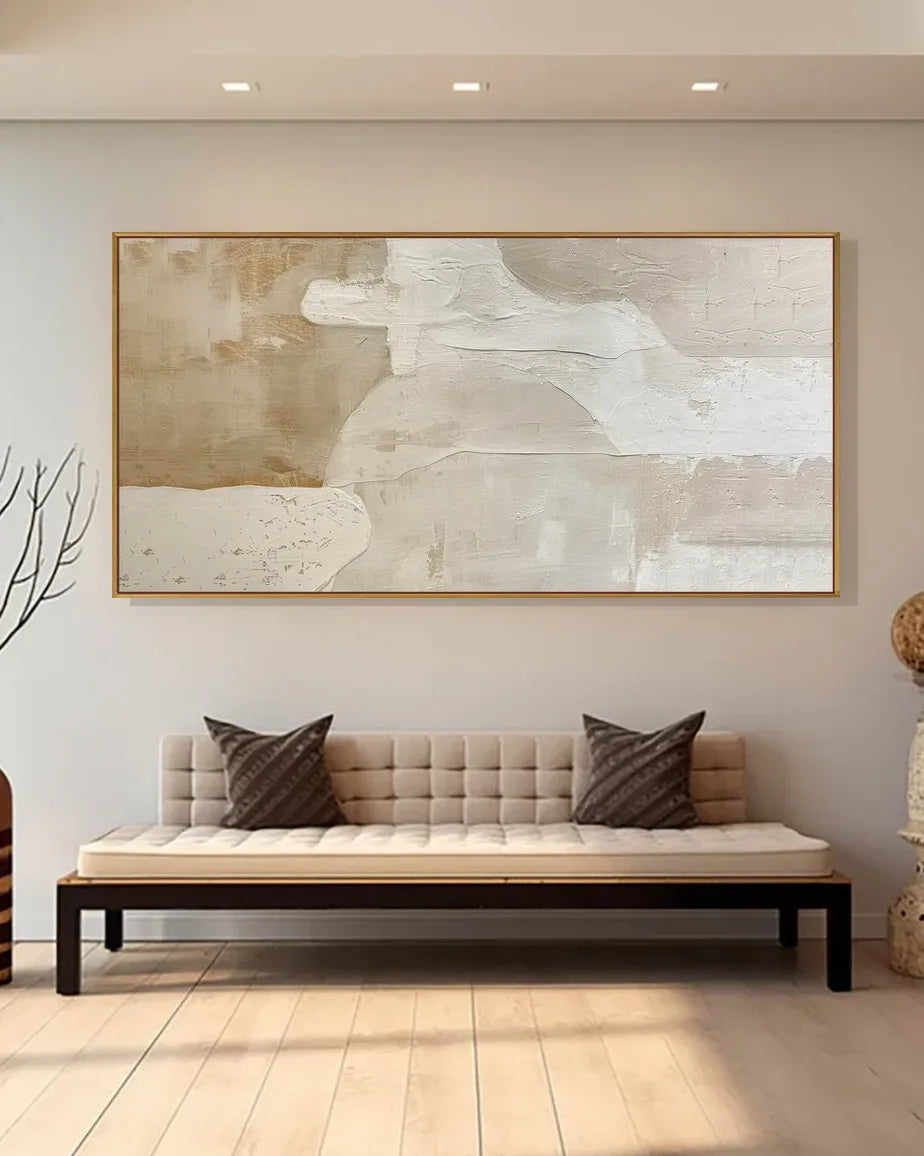 Wide Abstract Wabi Sabi Wall Decor No.186