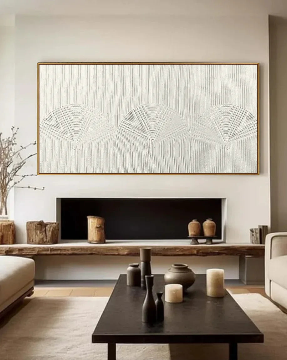 Wide Modern Wabi Sabi Artwork No.194