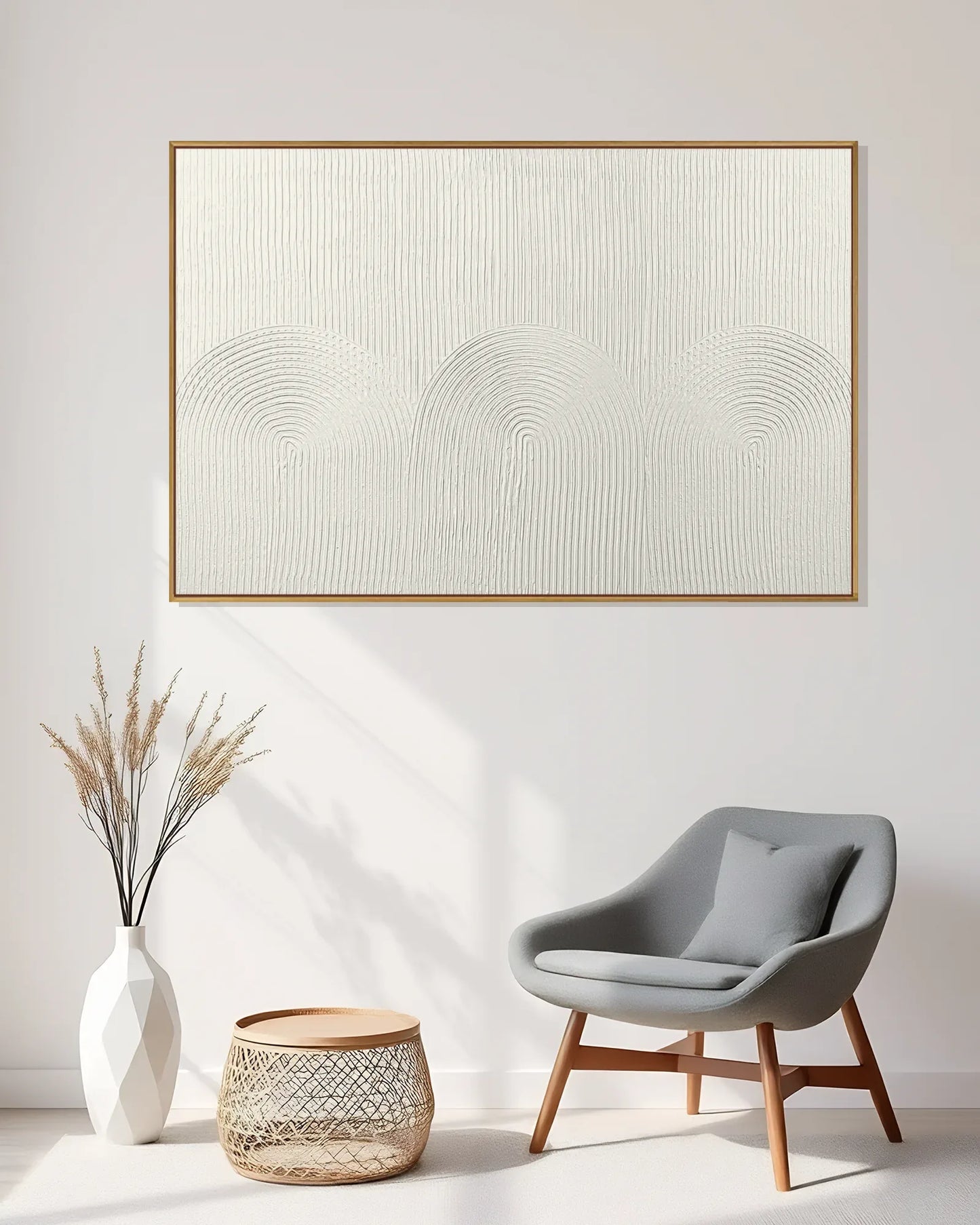 Wide Modern Wabi Sabi Artwork No.194