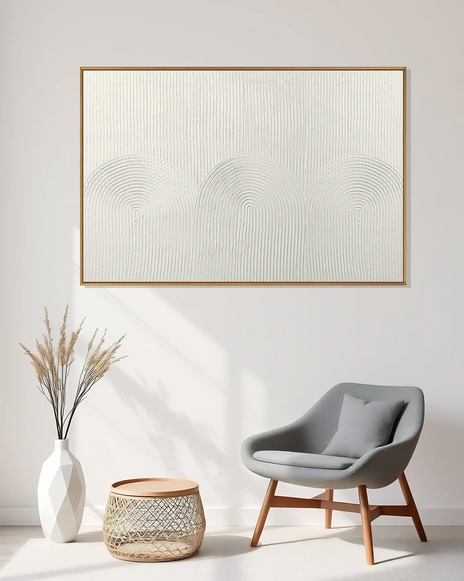 Wide Modern Wabi Sabi Artwork No.194