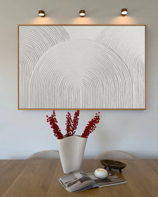 Wide Modern Wabi Sabi Canvas Art No.195