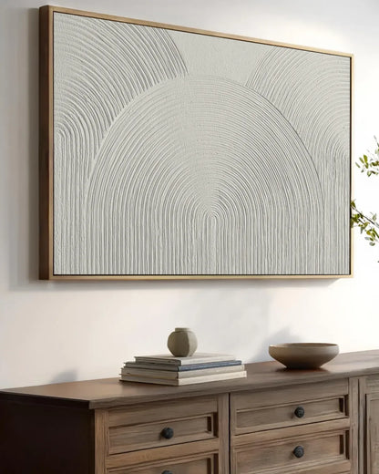 Wide Modern Wabi Sabi Canvas Art No.195