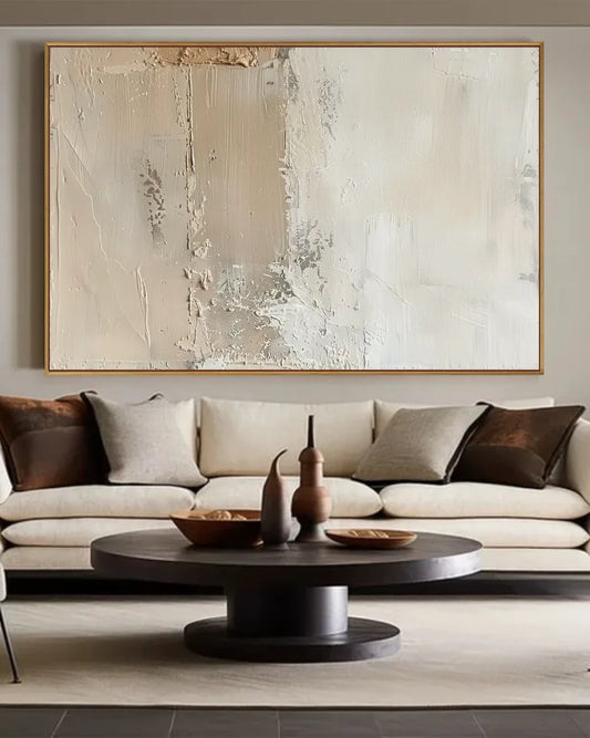 Wide Modern Wabi Sabi Wall Art No.193