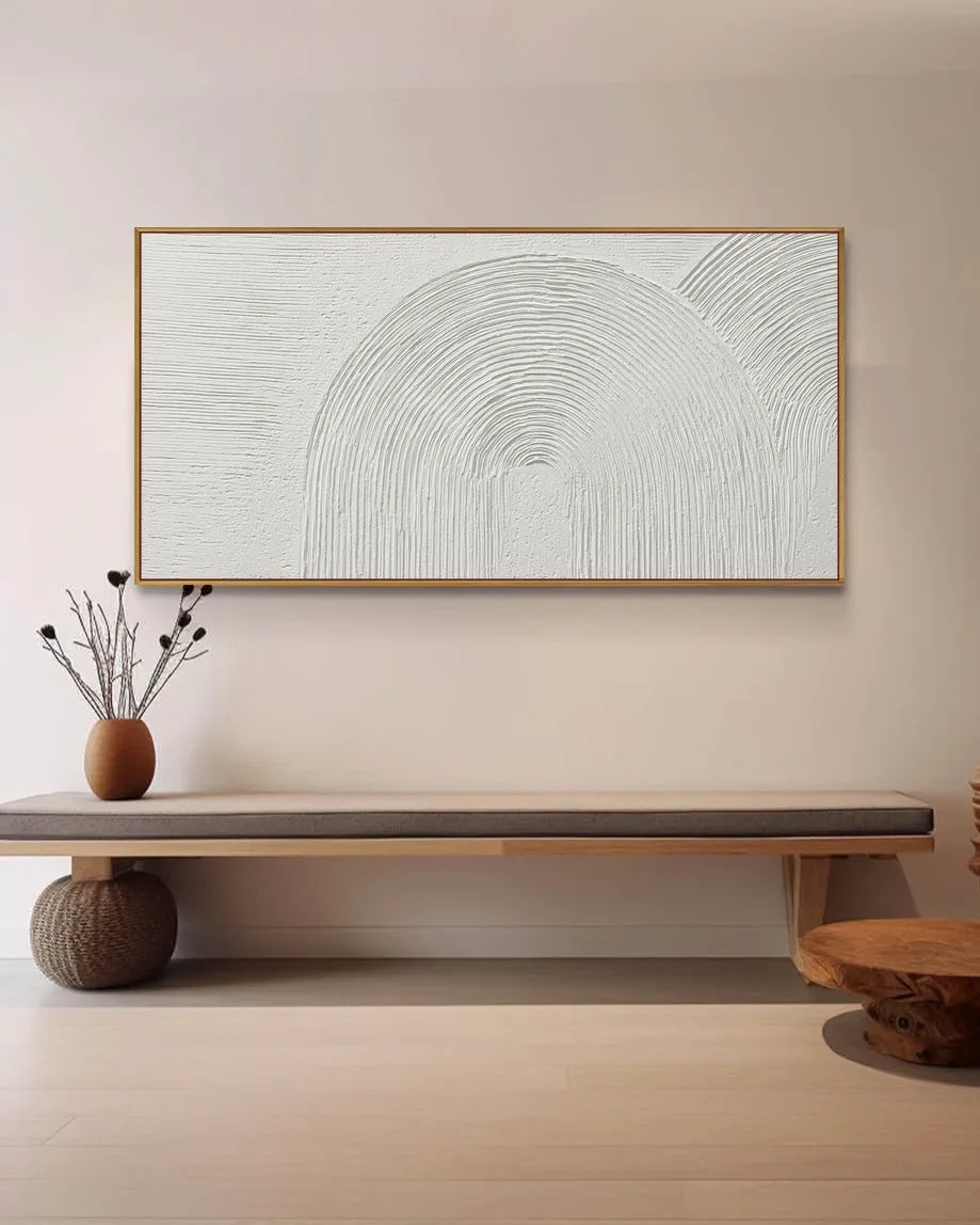 Wide Modern Wabi Sabi Wall Decor No.196