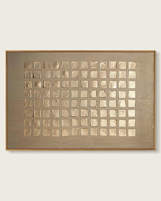 Wide Natural Tone Wabi Sabi Wall Decor No.201