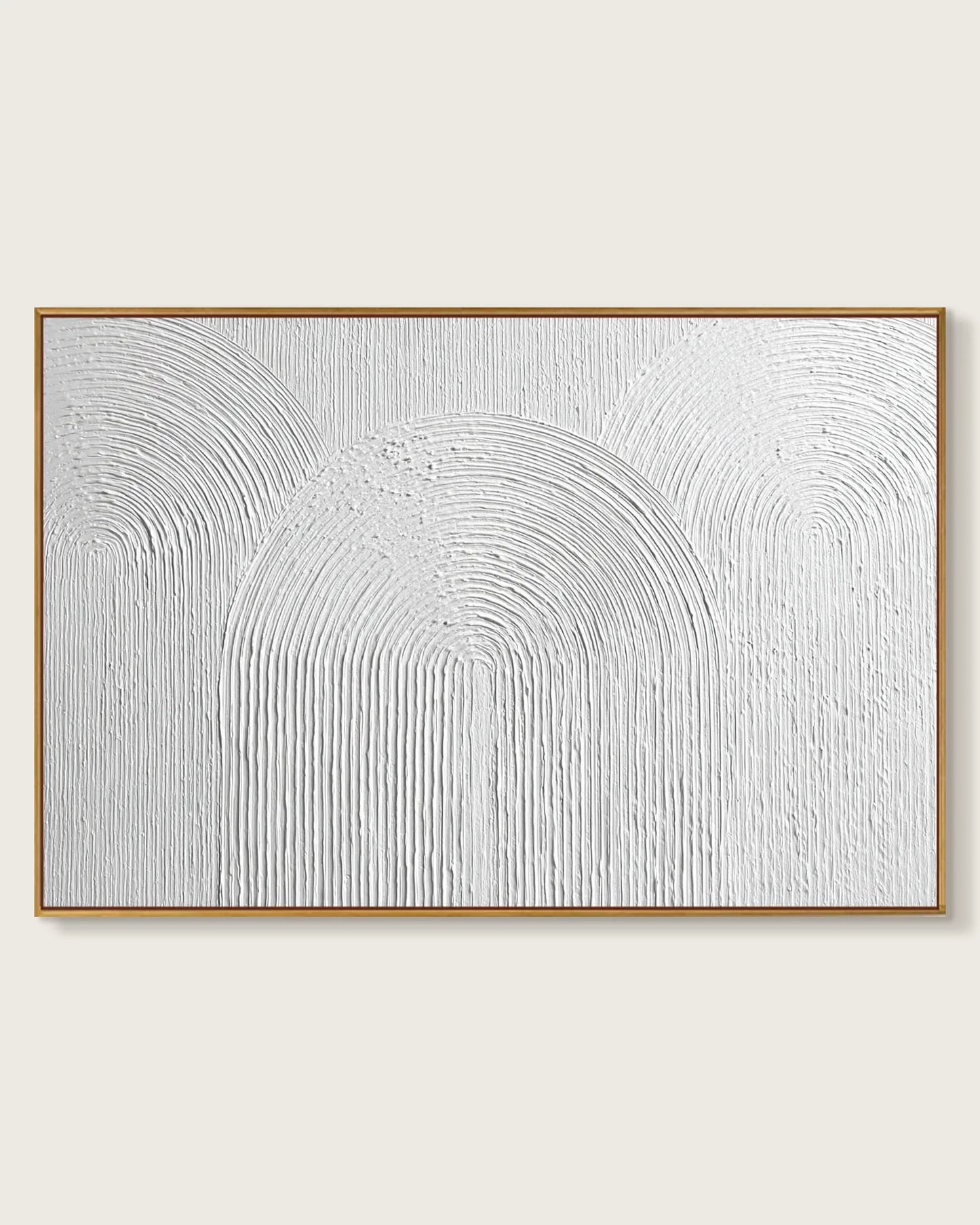 Wide Neutral Wabi Sabi Wall Decor No.191