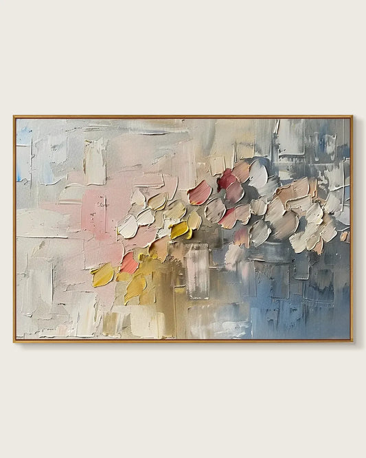 Wide Wabi Sabi Canvas Painting No.182