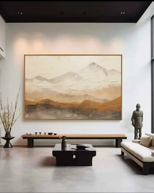 Wide Wabi Sabi Wall Art No.178