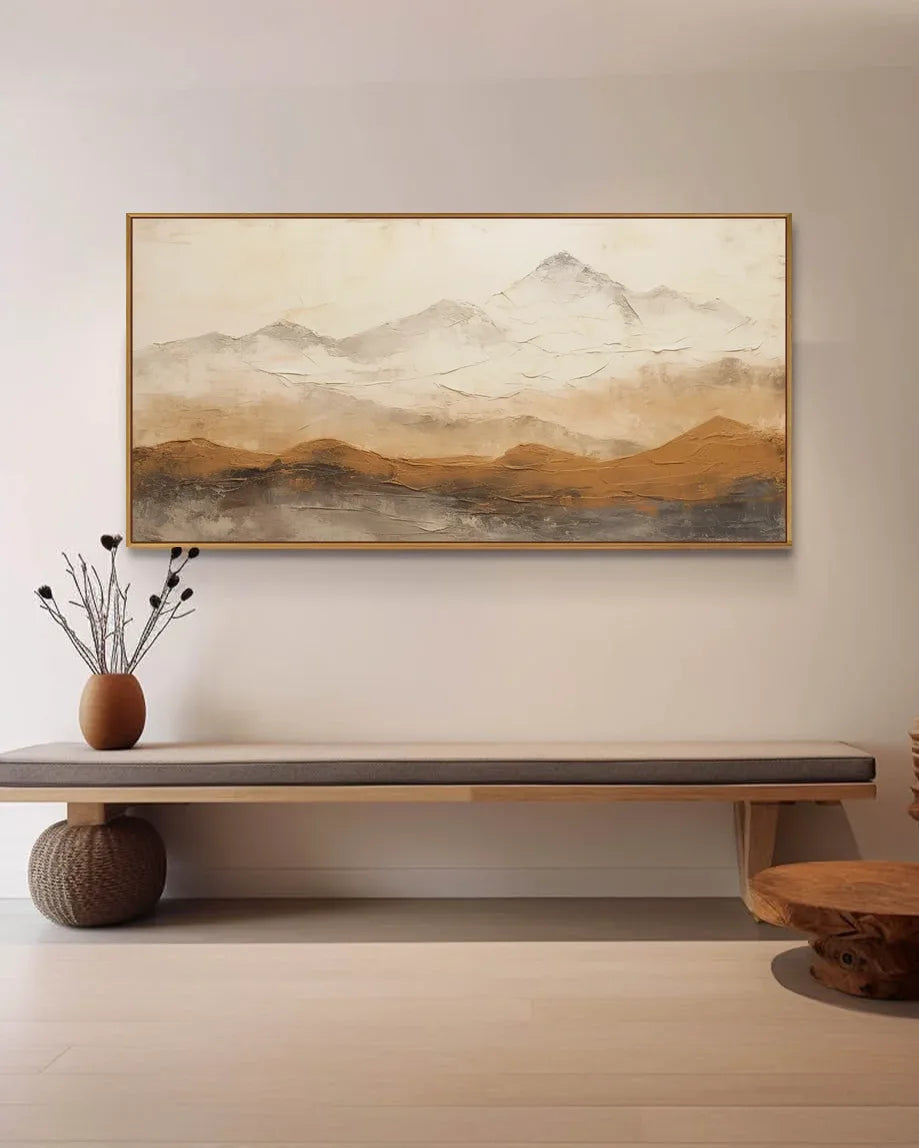 Wide Wabi Sabi Wall Art No.178