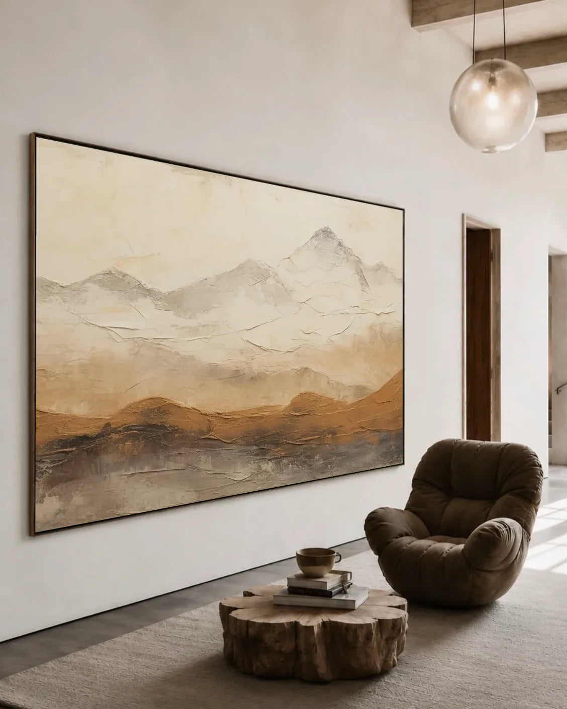 Wide Wabi Sabi Wall Art No.178
