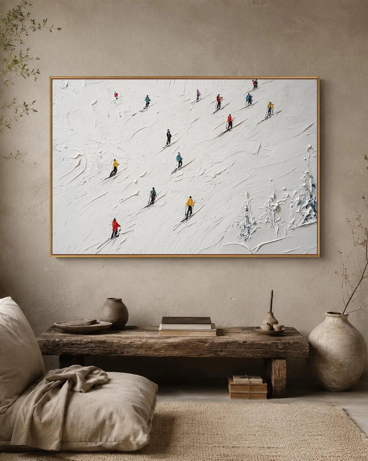 Wide Wabi Sabi Wall Decor No.181