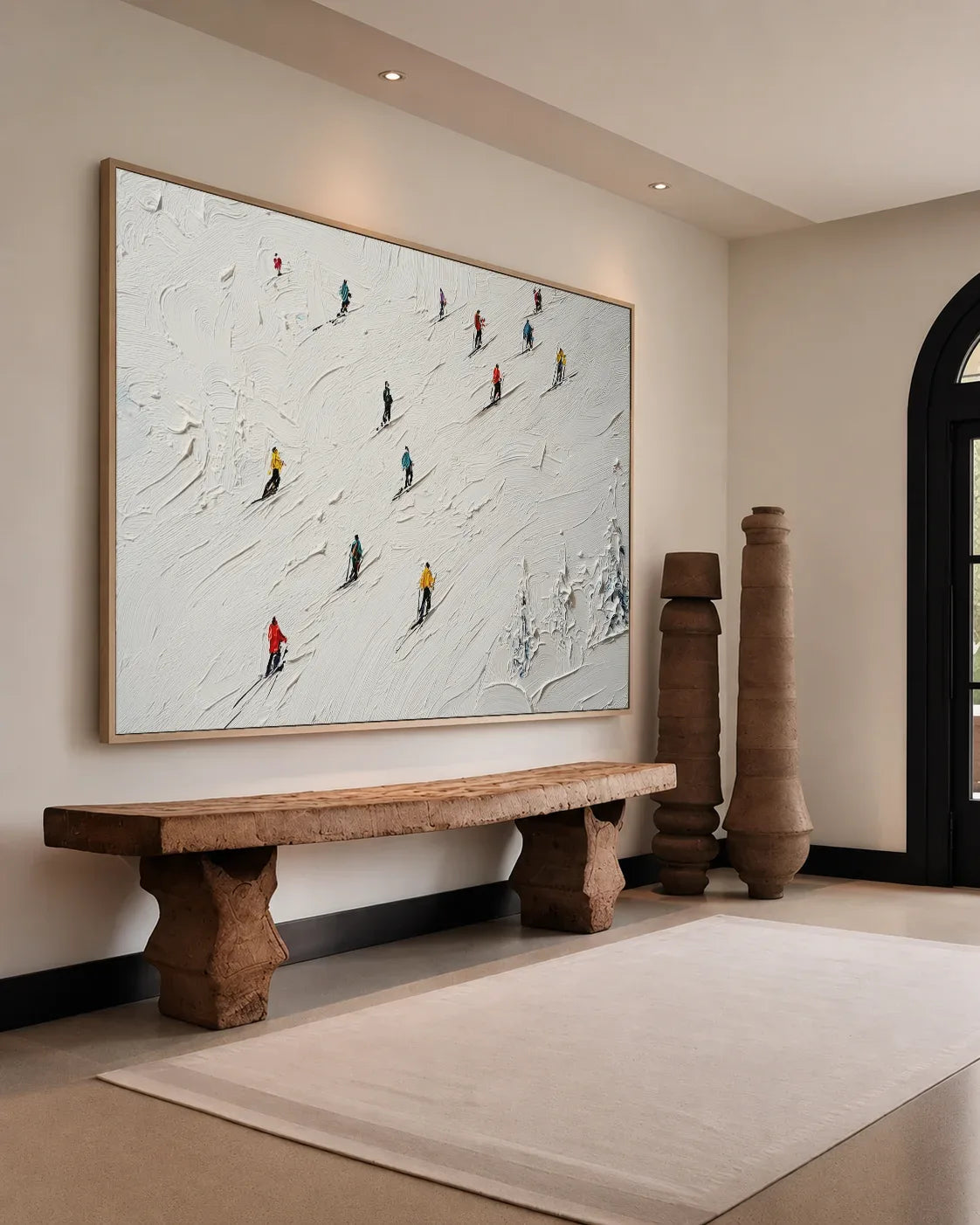 Wide Wabi Sabi Wall Decor No.181