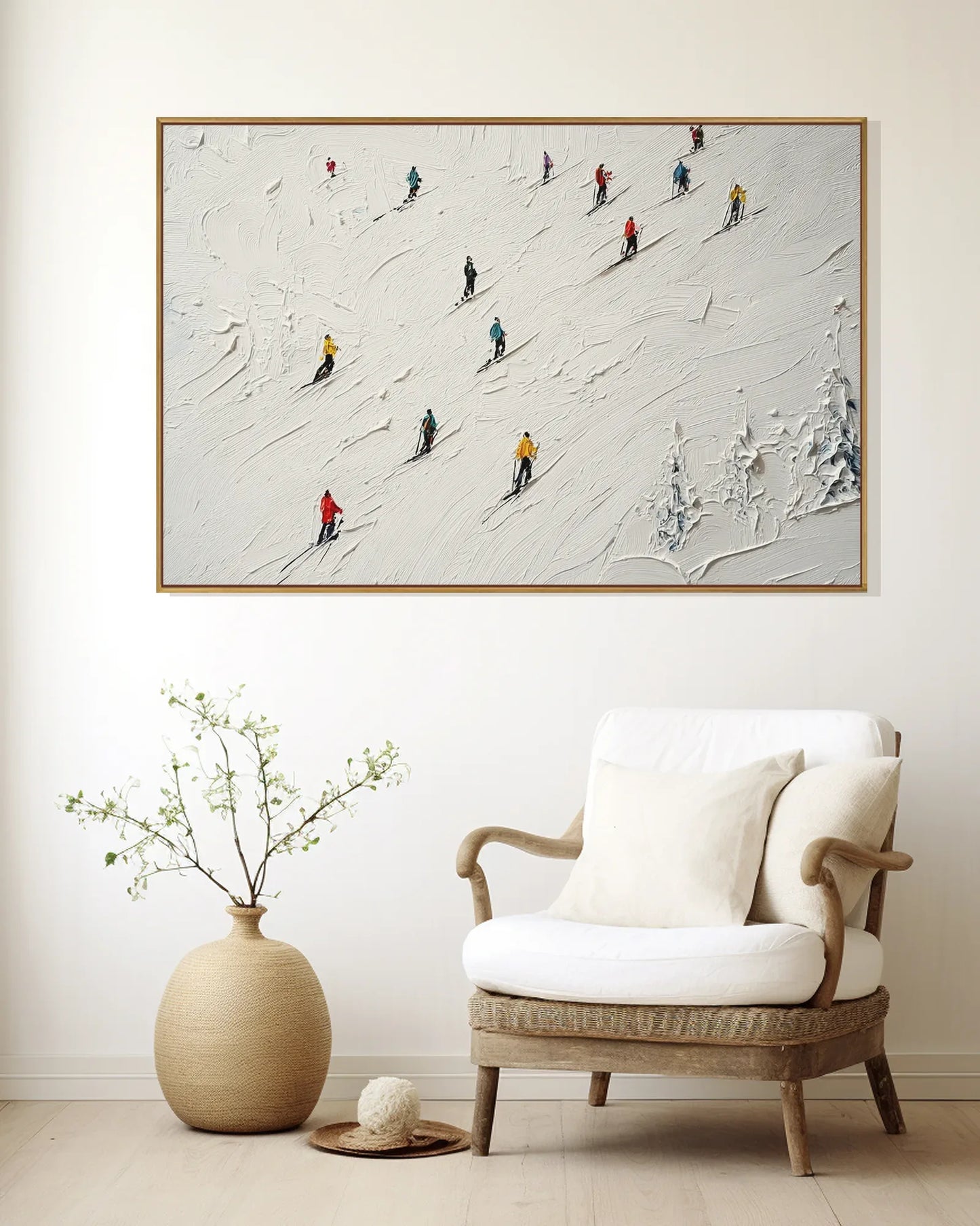Wide Wabi Sabi Wall Decor No.181