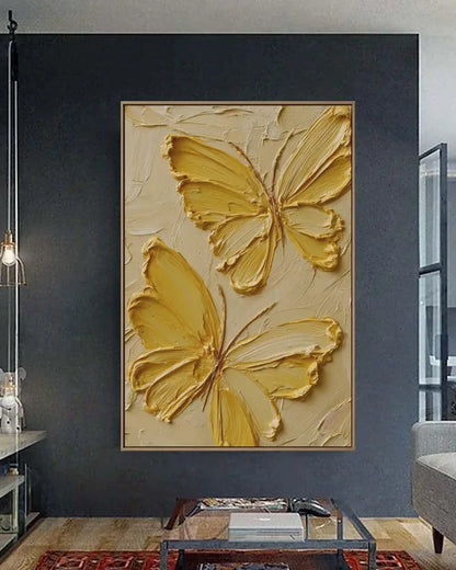 Yellow Butterfly Artwork No.112