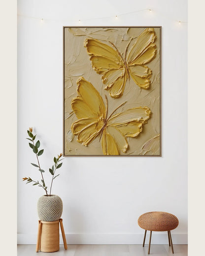 Yellow Butterfly Artwork No.112
