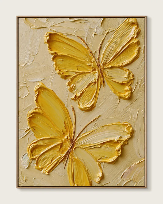 Yellow Butterfly Artwork No.112