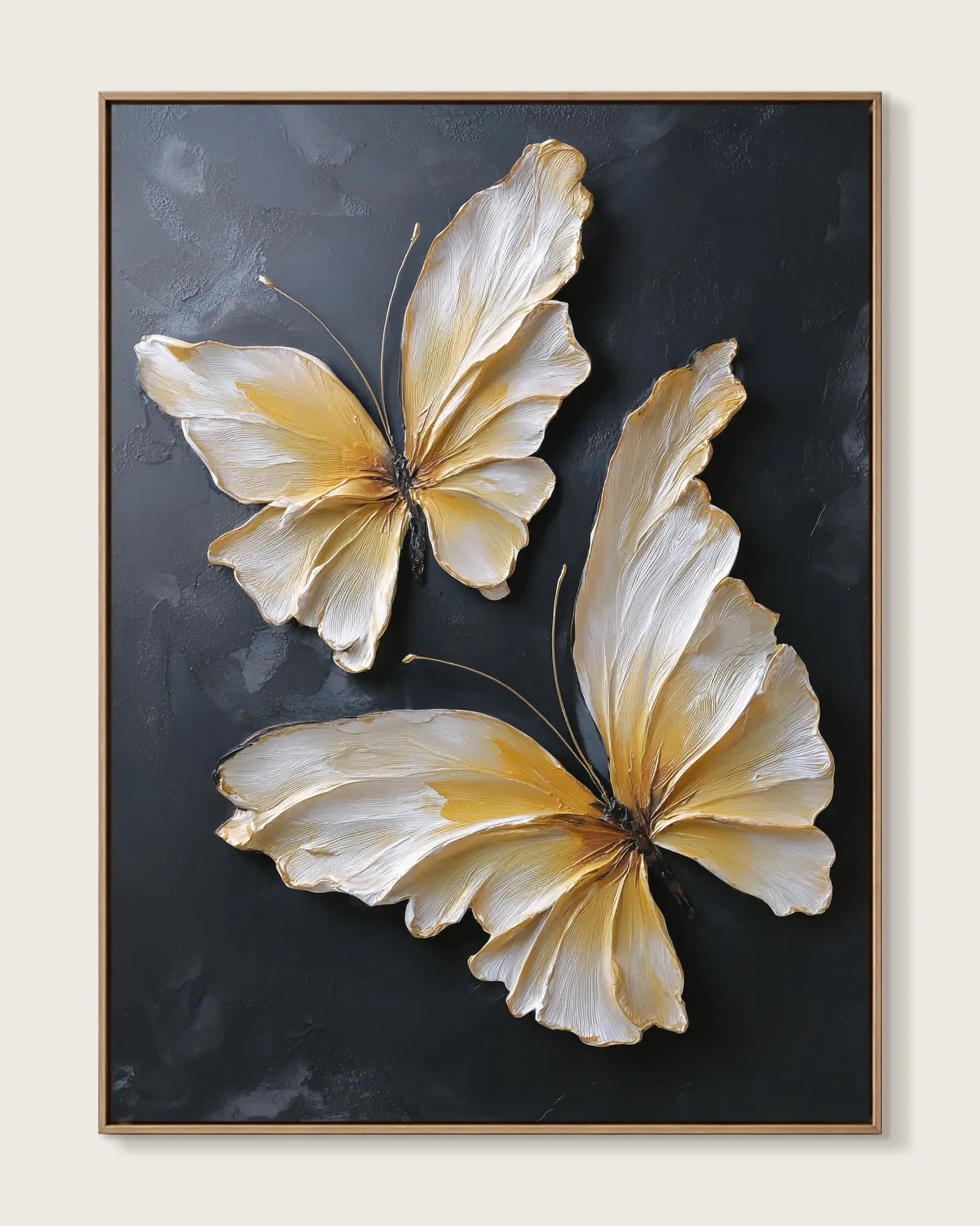 Yellow Butterfly Canvas Painting No.114
